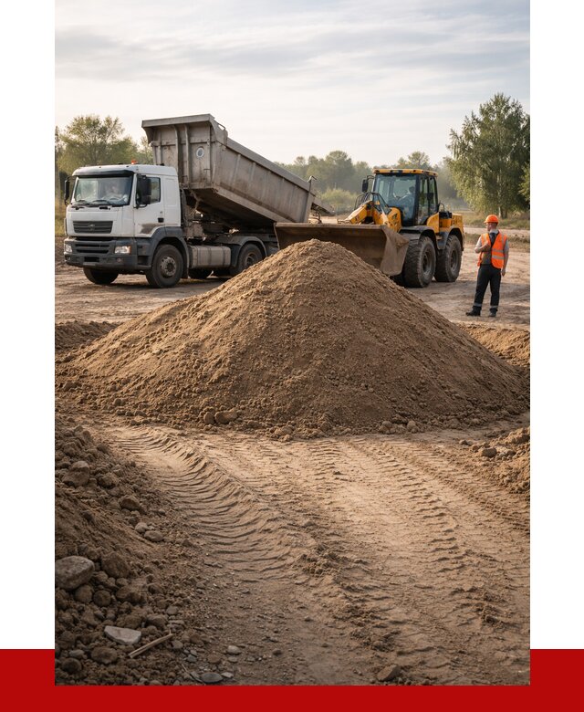 Купить песчаный грунт с доставкой в Лянторе от 4300 р. | ПРОНЕРУДЛнт