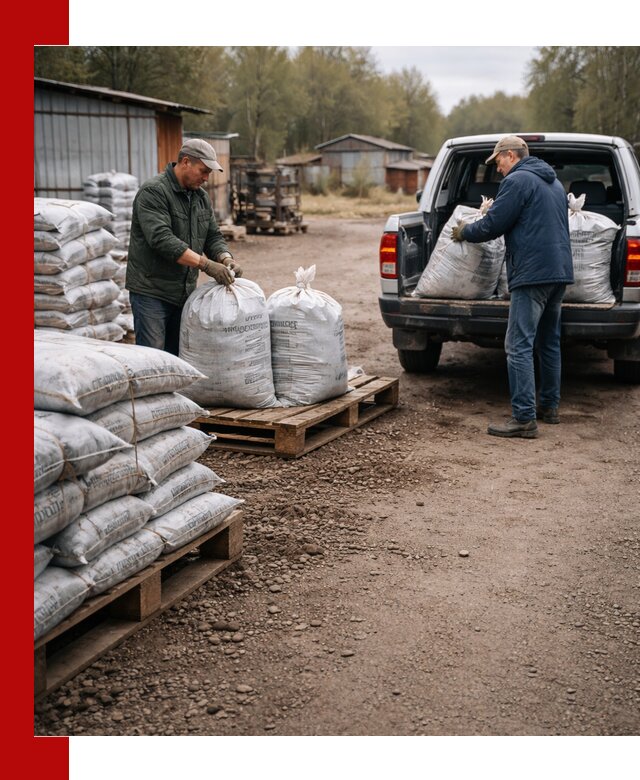 Купить конский навоз в мешках с доставкой в Лянторе