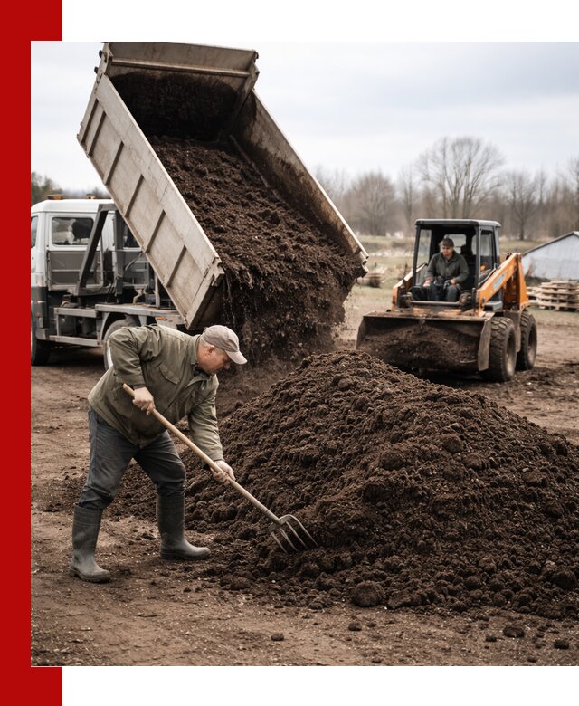 Доставка и продажа перегноя в Лянторе быстро и дешево