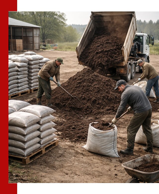 Доставка компоста оптом и в розницу в Лянторе