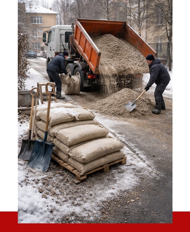Противогололедные материалы оптом в Лянторе от 4300 р. | ПРОНЕРУДЛнт