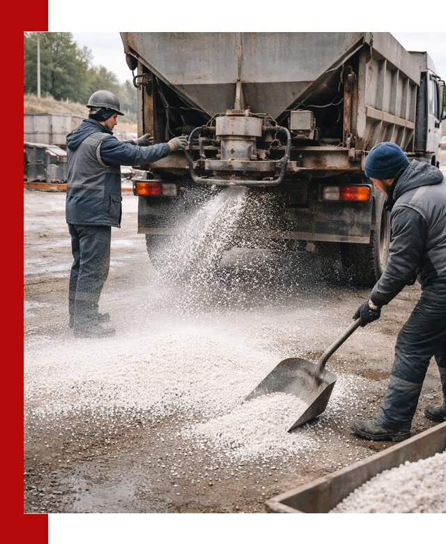 Доставка и продажа хлористого кальция в Лянторе