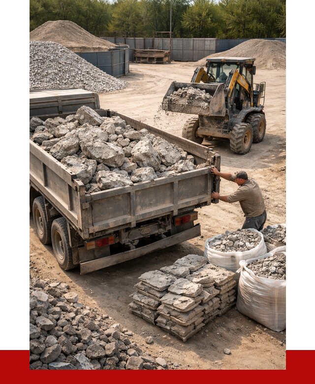 Купить бой бетона с доставкой в Лянторе от 4914 р. | ПРОНЕРУДЛнт