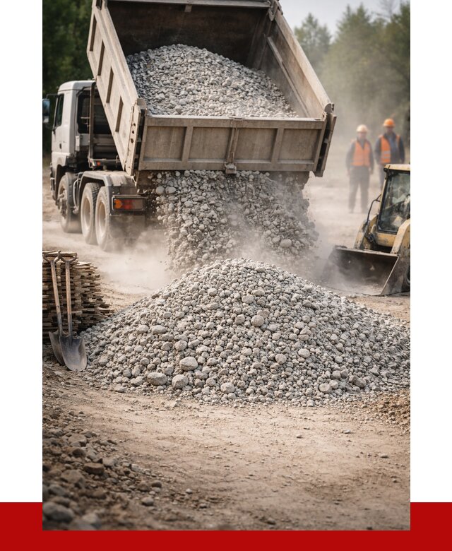Купить дробленый бетон в Лянторе от 1740 р./куб | ПРОНЕРУДЛнт