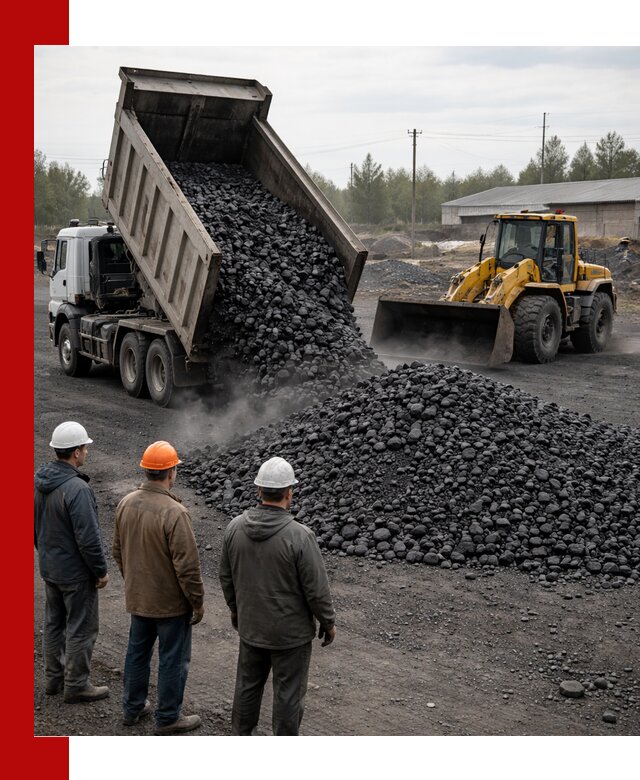 Доставка угля антрацита в Лянторе с самосвалами и погрузкой