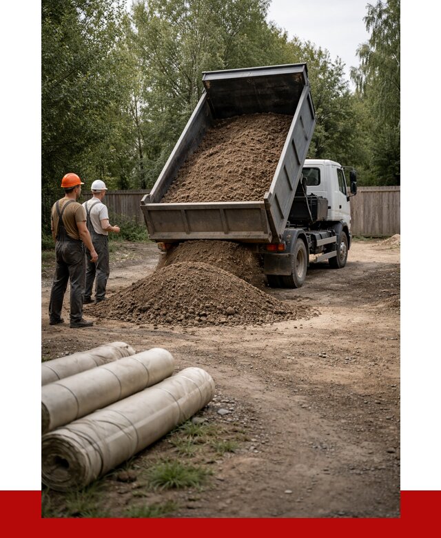 Доставка сыпучих материалов самосвалом в Лянтор от 4300 р. | ПРОНЕРУДЛнт
