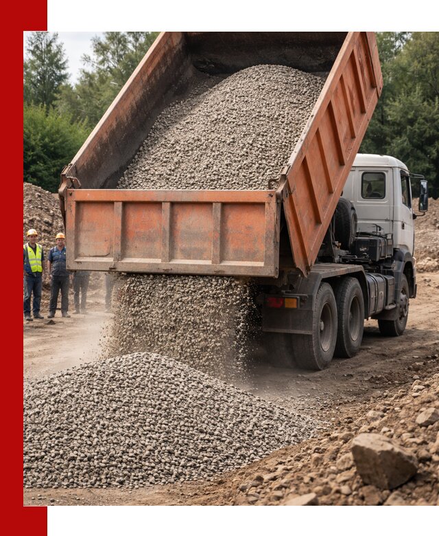 Доставка сыпучих материалов самосвалом в Лянторе быстро и надежно