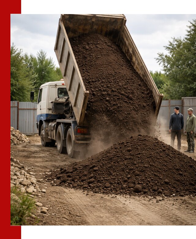 Доставка самосвалом 10 кубов в Лянторе быстро и надёжно