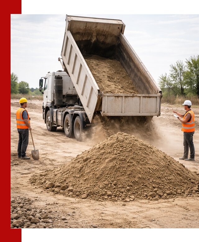 Доставка самосвалом 15 кубов в Лянторе за город и по городу