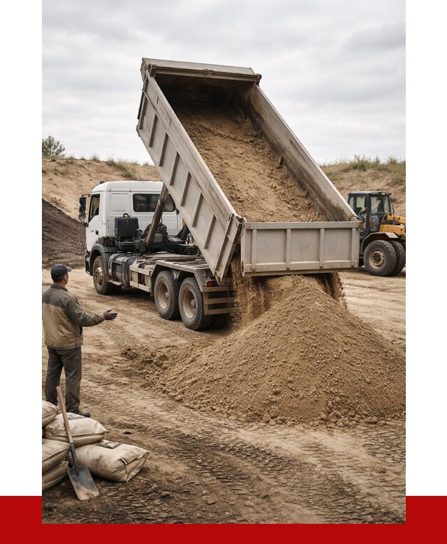 Доставка самосвалом 20 кубов в Лянторе от 7678 р. | ПРОНЕРУДЛнт