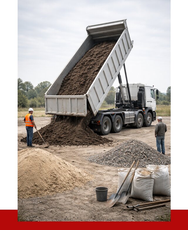 Доставка самосвалом 30 кубов в Лянторе от 8701 р. | ПРОНЕРУДЛнт