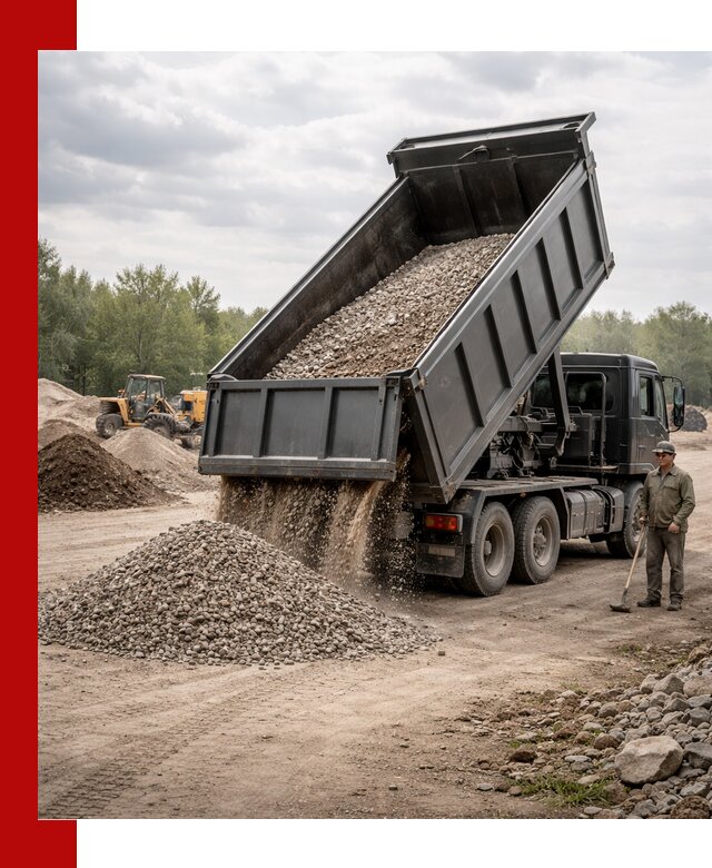 Доставка самосвалом 30 м3 по выгодным ценам в Лянторе