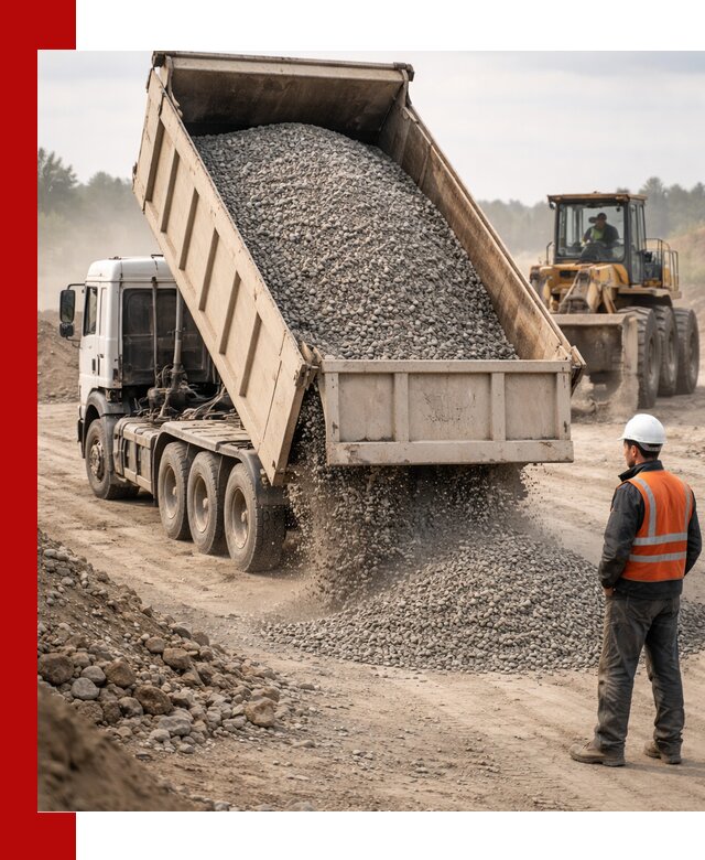 Доставка самосвалом 40 кубов цемента и сыпучих в Лянторе