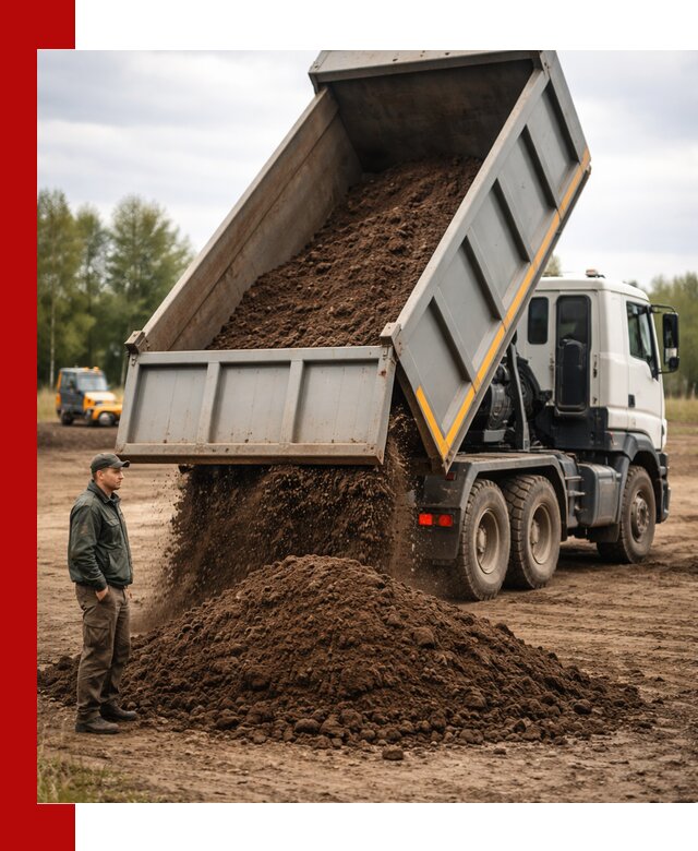 Аренда самосвала с водителем в Лянторе для сыпучих грузов и навоза