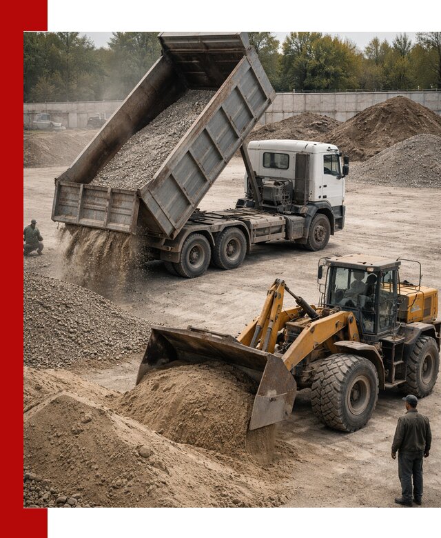 Перевозка сыпучих грузов самосвалами и бортовыми в Лянторе